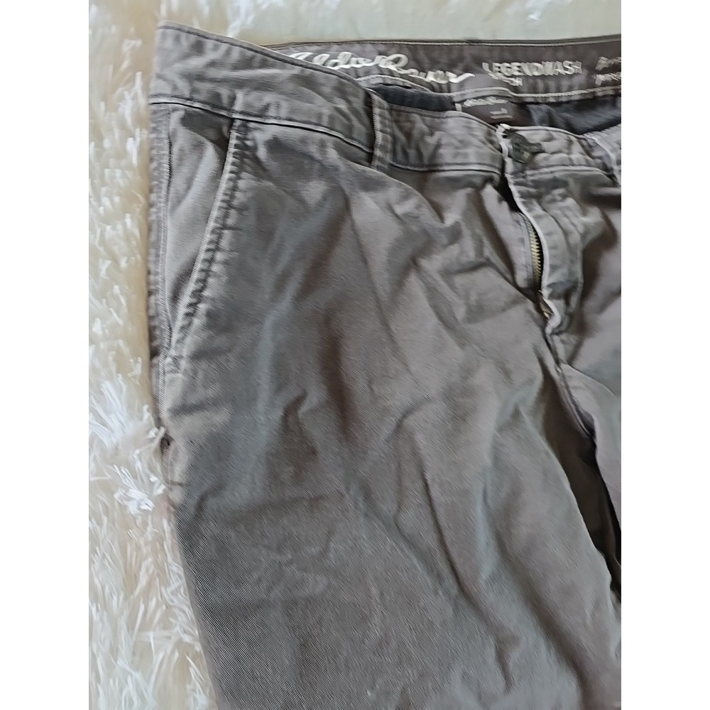 Eddie Bauer Jeans Womens 8 Gray Boyfriend Slim Medium Wash Denim Outdoor Work - Picture 5 of 16